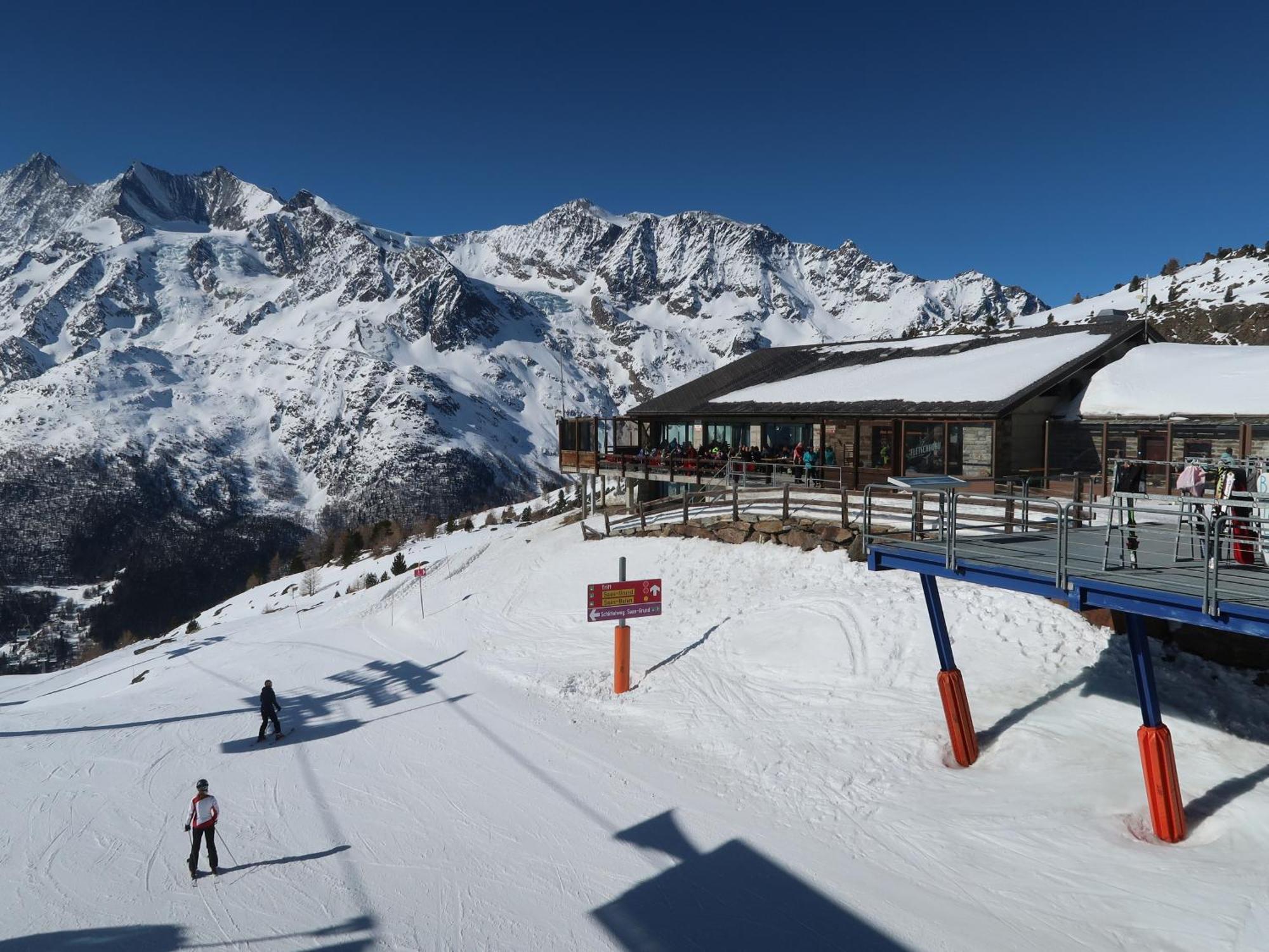 Вілла Residenz Edelweiss Saas320 Екстер'єр фото